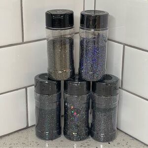 Bottles of Glitter - Dark Mix